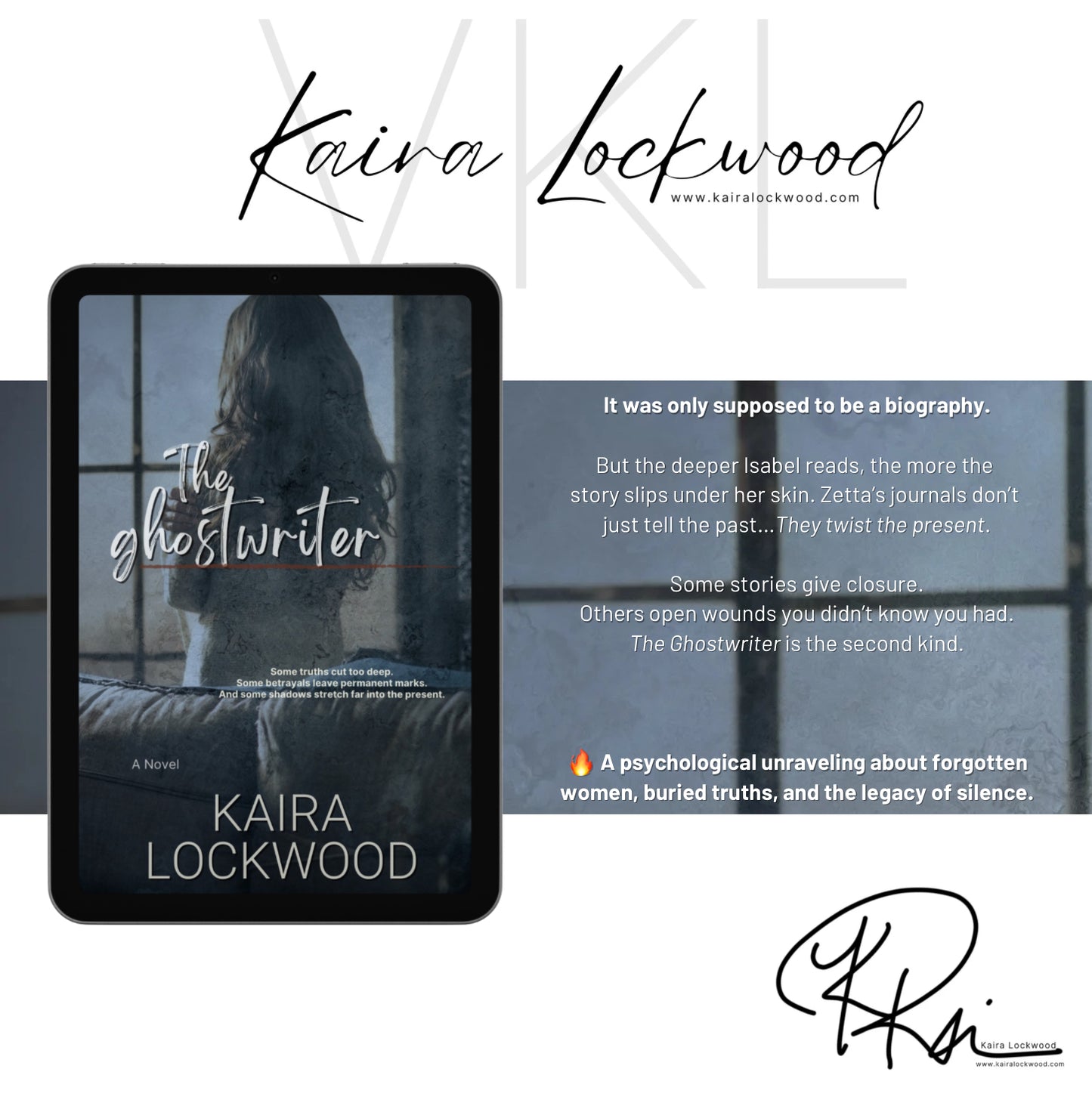 The Ghostwriter Novel